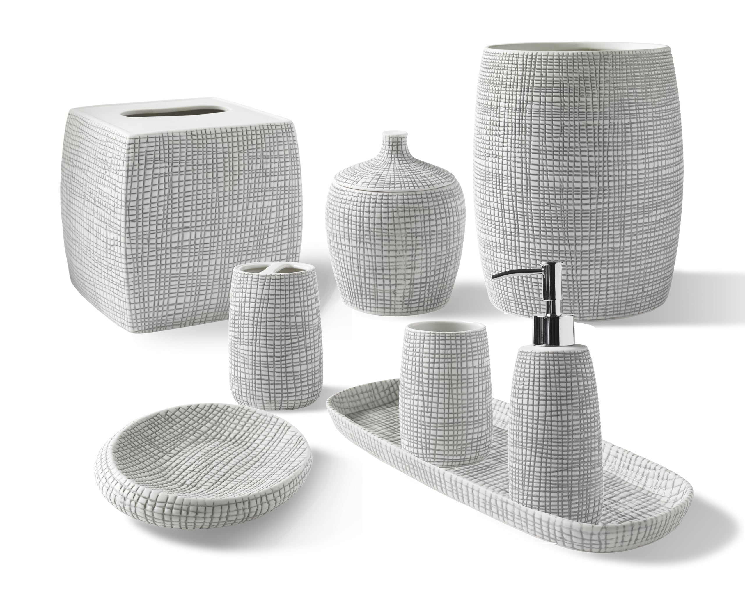 Amazon.com: Kassatex ARF-WB Raffia Wastebasket : Home & Kitchen